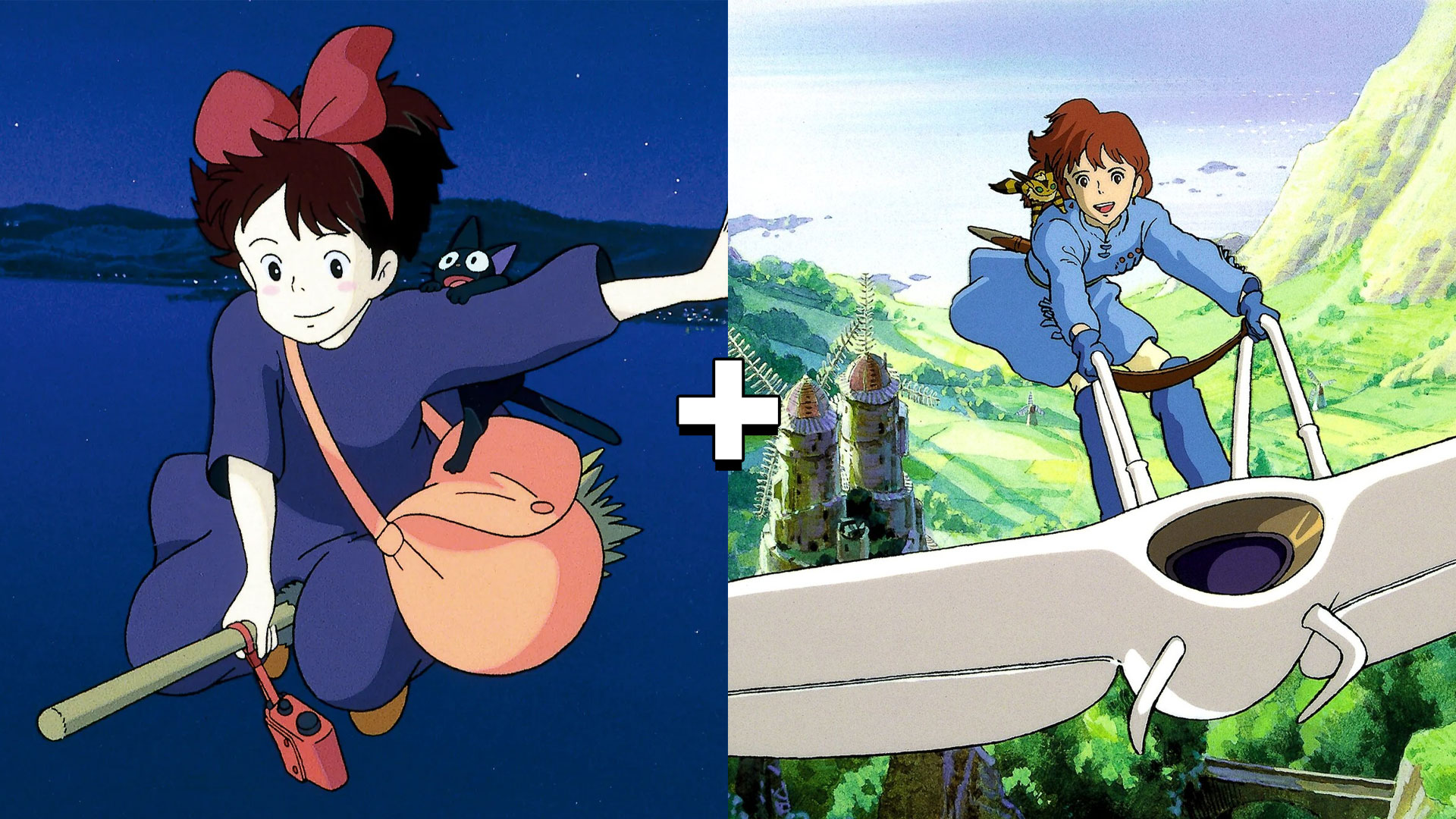 Kiki's Delivery Service + Nausicaä of the Valley o
