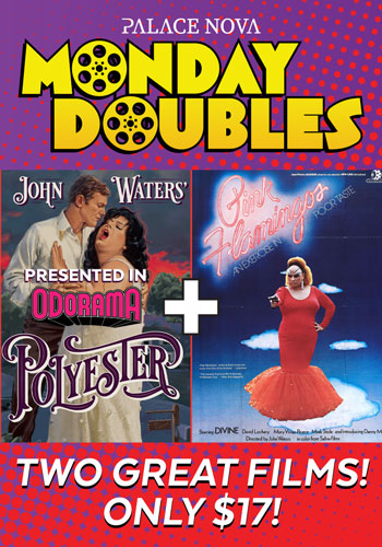 Polyester + Pink Flamingos